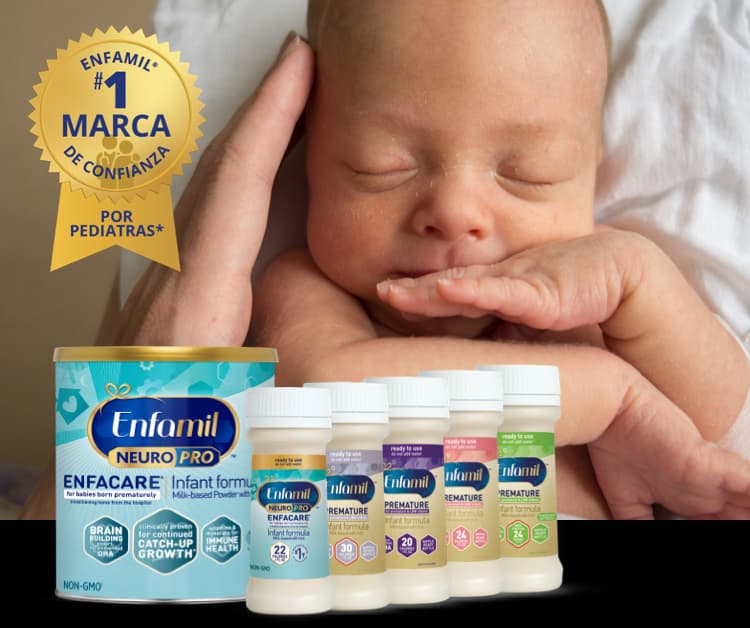 Bebé recostado. Enfamil #1 Marca De Confianza Por Pediatras*